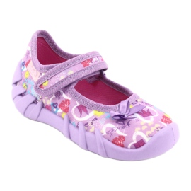 Befado Kinderschuhe 109P182 violett mehrfarbig 1