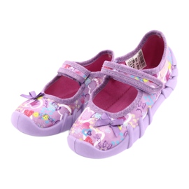 Befado Kinderschuhe 109P182 violett mehrfarbig 3