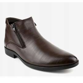 Braune isolierte Schuhe HL1002-3 1