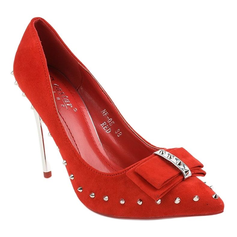 Rote Pumps an der NF-05 Ferse 1