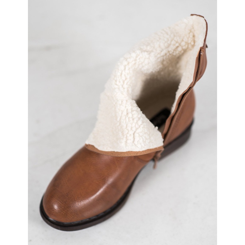 Super Me Warme Cowboystiefel braun 1