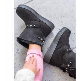 SHELOVET Mukluki mit Jets schwarz 1