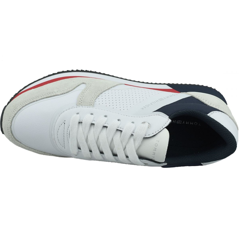 Tommy Hilfiger Active City Sneaker W FW0FW04304 020 Schuhe weiß rot marineblau 2