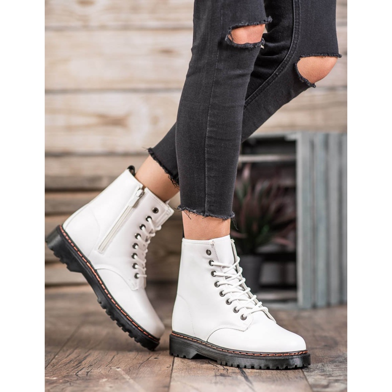 SHELOVET Weiße Arbeiter mit Öko-Leder 1