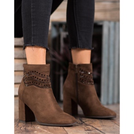 Kylie Elegante braune Stiefel 1