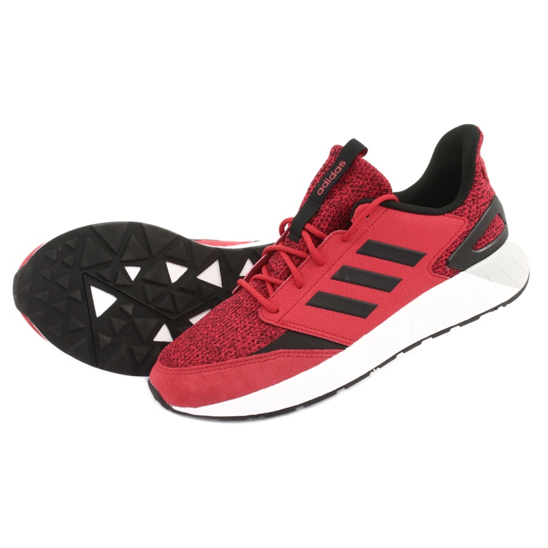 Adidas Questarstrike M G25772 Schuhe schwarz rot 5
