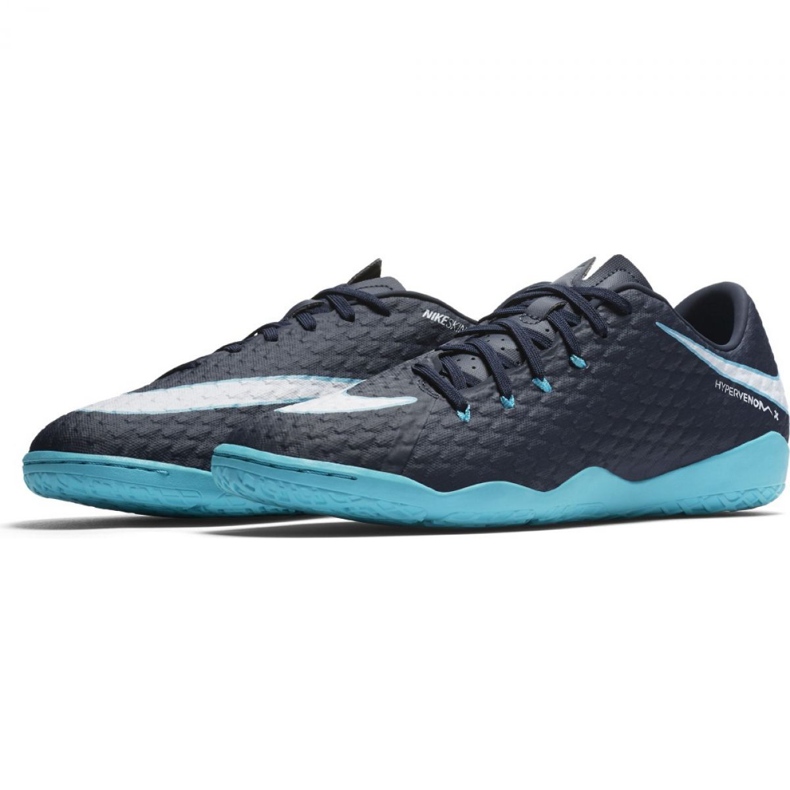 Hallenschuhe Nike HypervenomX Phelon Iii Ic mehrfarbig navy blau 1