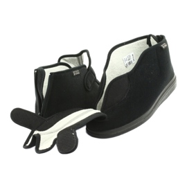 Dr.Orto Befado Frauen für kranke Füße 987D002 Schwarzer Silbereinsatz 4