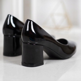Klassische VINCEZA-Pumpen schwarz 2