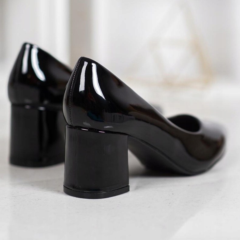 Klassische VINCEZA-Pumpen schwarz 2