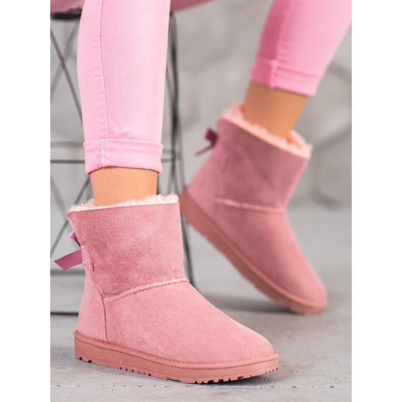 Haver Komfortables Mukluki rosa 2