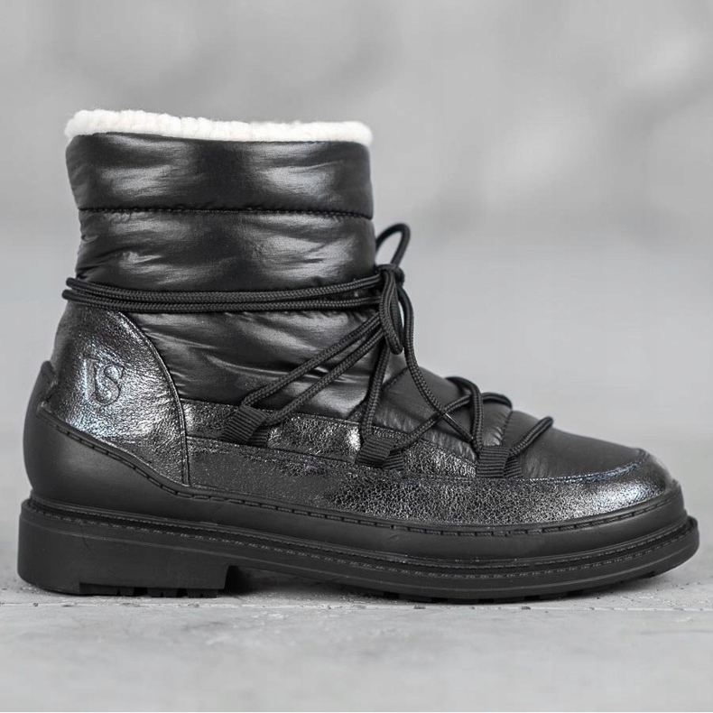 Vices Schneeschuhe aus Textil schwarz 1