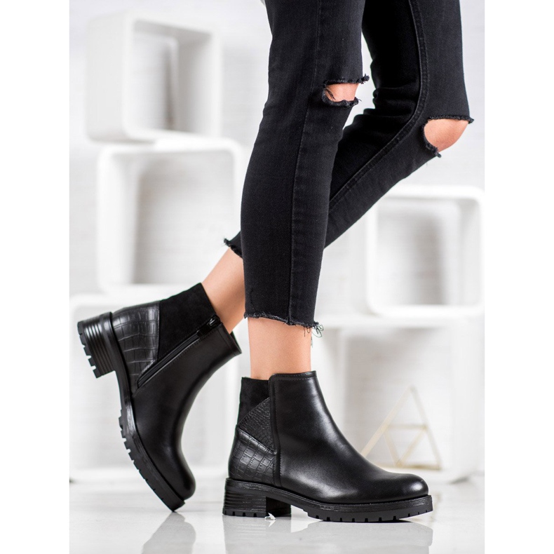 Bestelle Klassische Arbeiter auf der Plattform schwarz 1