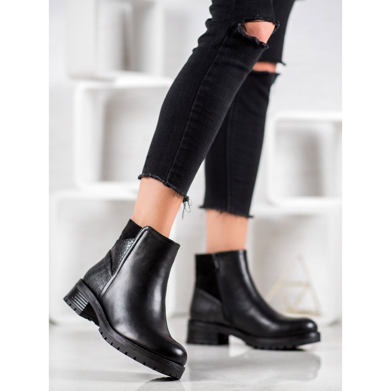 Bestelle Klassische Arbeiter auf der Plattform schwarz 2