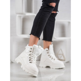 SHELOVET Warme Turnschuhe weiß 2