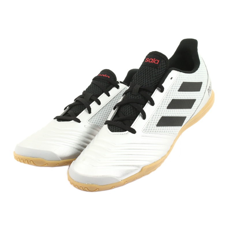 Hallenschuhe adidas Predator 19.4 In M F35630 silber- 2