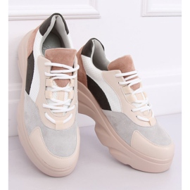 NH-31 Beige Turnschuhe mehrfarbig 2