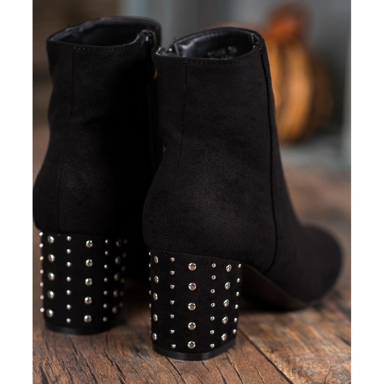 Nio Nio Klassische Stiefel mit Jets schwarz 2