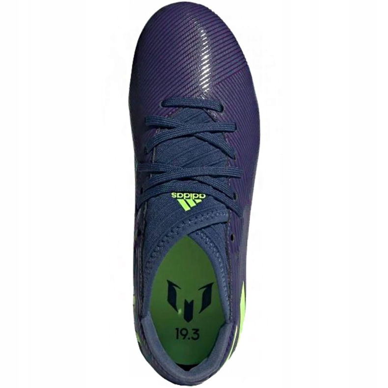 Adidas Nemeziz Messi 19.3 Fg Jr EF1814 Fußballschuhe gelb violett 1