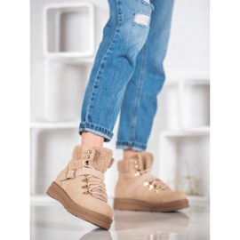 Stylische VICES Stiefel braun 2