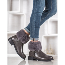 SHELOVET Arbeiter mit Pelz grau 1