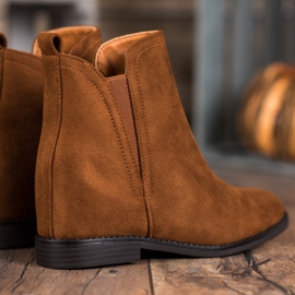 SHELOVET Bequeme Cowboystiefel braun 1