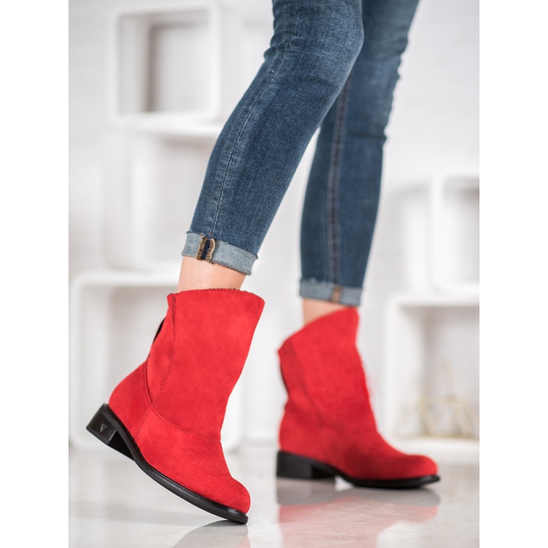Gogo Rote Stiefeletten 2