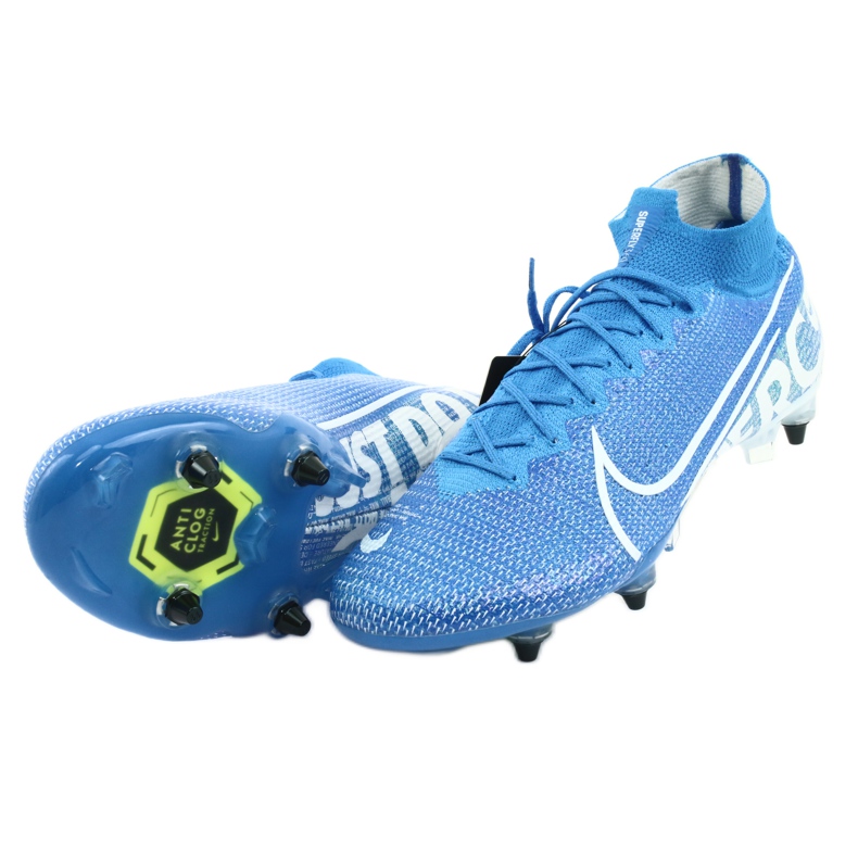 Nike Mercurial Superfly 7 Elite SG-Pro Ac M AT7894-414 Fußballschuhe blau 5