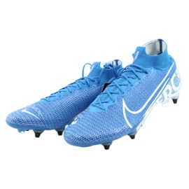 Nike Mercurial Superfly 7 Elite SG-Pro Ac M AT7894-414 Fußballschuhe blau 3
