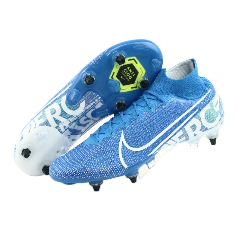 Nike Mercurial Superfly 7 Elite SG-Pro Ac M AT7894-414 Fußballschuhe blau 6