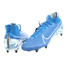 Nike Mercurial Superfly 7 Elite SG-Pro Ac M AT7894-414 Fußballschuhe blau 4