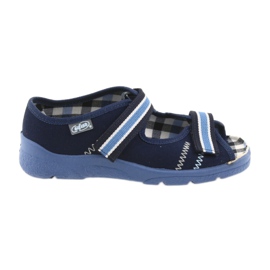 Befado Kinderschuhe 969X101 marineblau blau 1