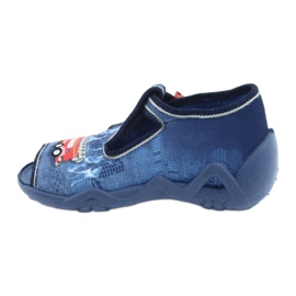 Befado Kinderschuhe 217P101 rot marineblau blau 2