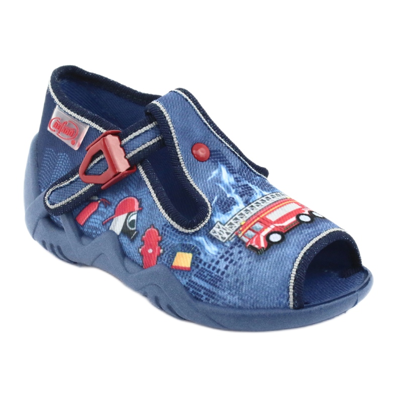Befado Kinderschuhe 217P101 rot marineblau blau 1