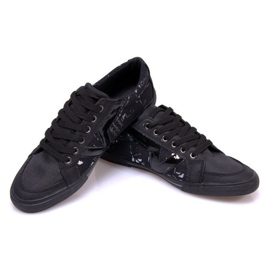 Material Sneakers A961 Schwarz 1