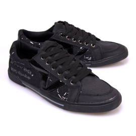 Material Sneakers A961 Schwarz 2