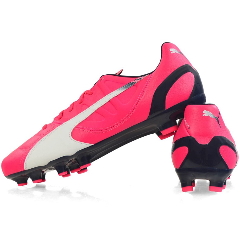 Fußballschuhe Puma Evo Speed ​​​​3.3 Fg M 103014 03 rosa rosa 2