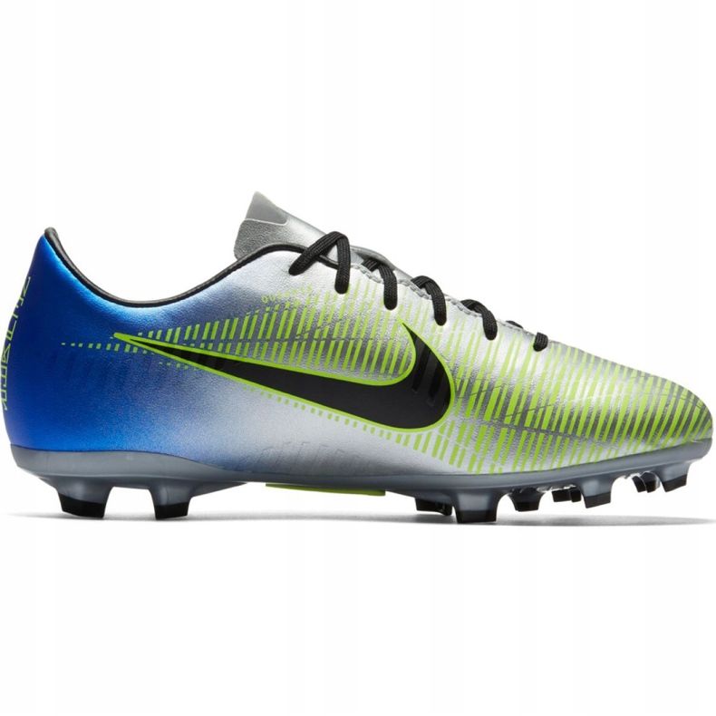 Nike Mercurial Victory 6 Neymar Fg Jr 921488-407 Fußballschuhe grau silber- 2