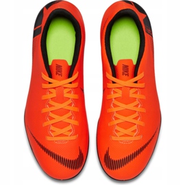Nike Mercurial Vapor 12 Club Mg Jr AH7350-810 Fußballschuhe orange orange 1