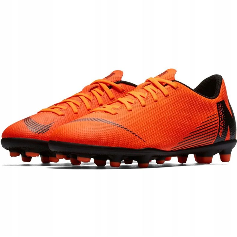 Nike Mercurial Vapor 12 Club Mg Jr AH7350-810 Fußballschuhe orange orange 2