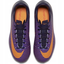 Nike Mercurial Vapor Xi Fg Jr 831945-585 Fußballschuhe violett violett 1