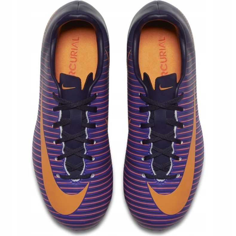 Nike Mercurial Vapor Xi Fg Jr 831945-585 Fußballschuhe lila lila 1