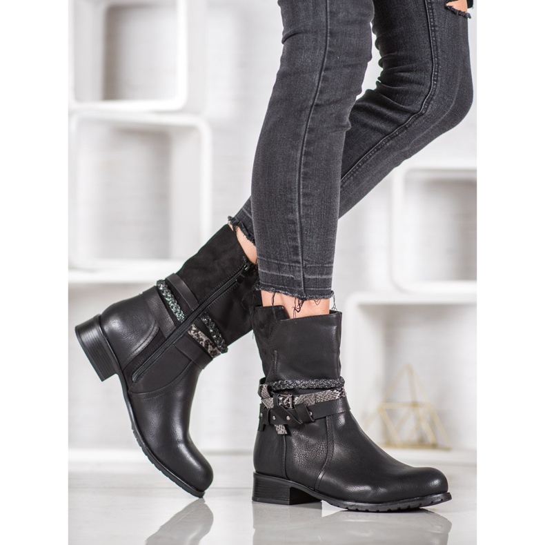 Super Mode Hohe Arbeiter schwarz 1