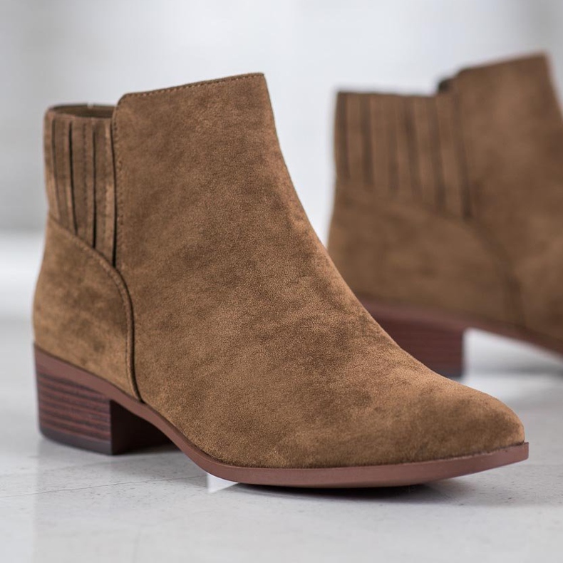 SDS Slip-on-Stiefel braun 1