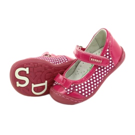 Ballerinas für Mädchen Ren But 1405 rosa weiß 5