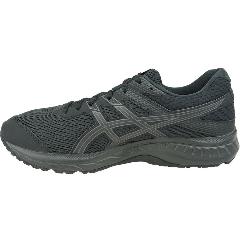 Laufschuhe Asics Gel-Contend 6 M 1011A667-002 schwarz grau 1