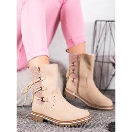 SDS Modische Arbeiter mit Bindung braun 1