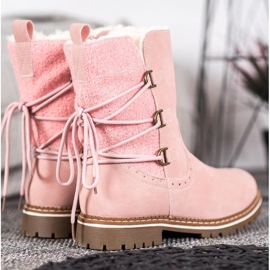 SDS Modische Arbeiter mit Bindung rosa 1