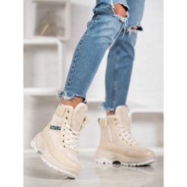 Bella Paris Warme Turnschuhe braun 1