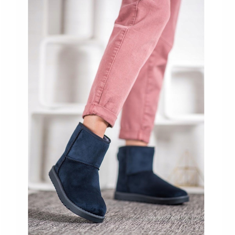 SHELOVET Klassisches Mukluki blau 1